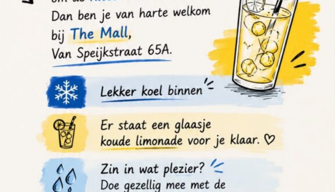 Koele plek The Mall